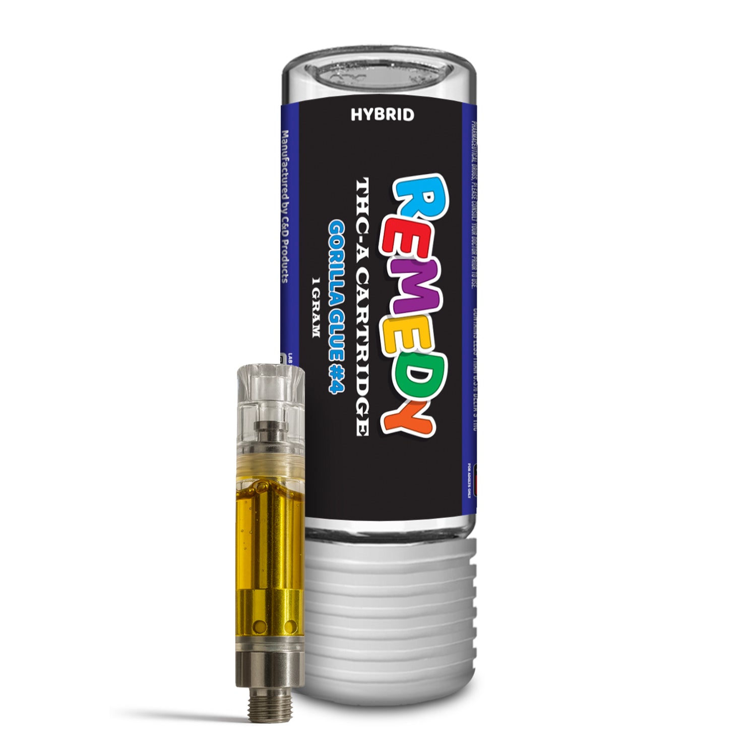 Gorilla Glue #4 THCa 1g Cart | Remedy Premium Hemp Gorilla Glue #4 THCa 1g Cart | Remedy Premium Hemp