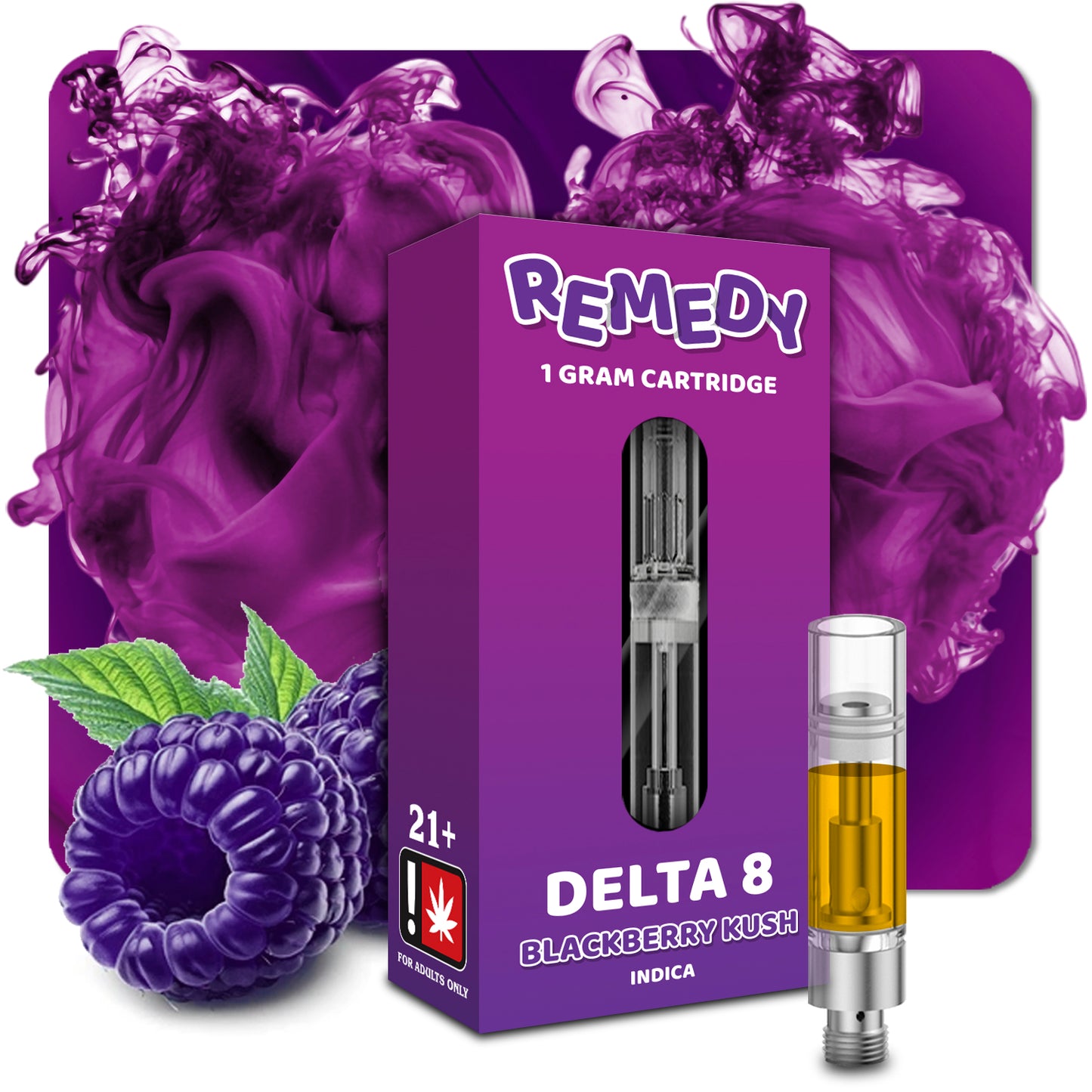 Delta 8 THC Cart Blackberry Kush