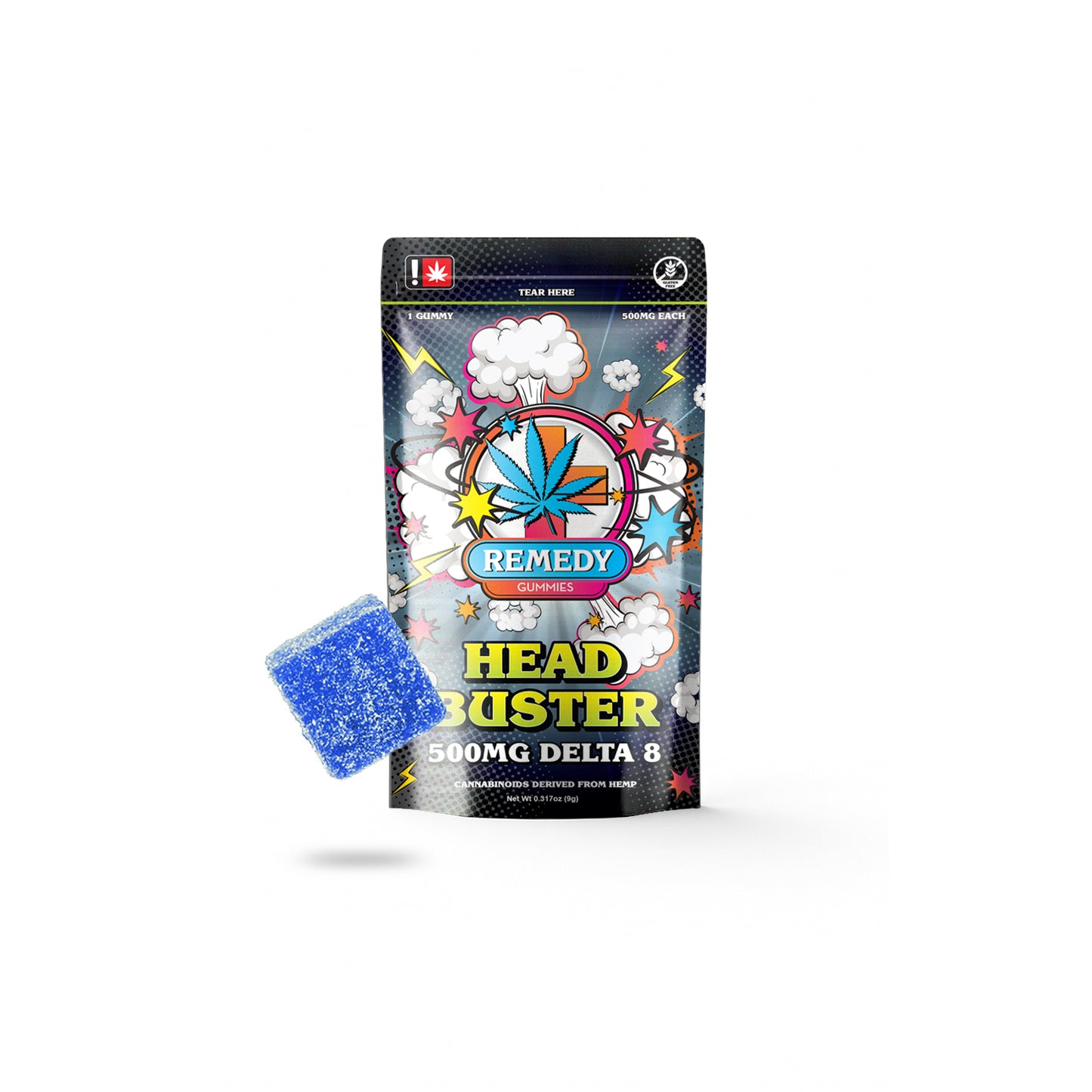 Head Buster Delta 8 500mg Gummy