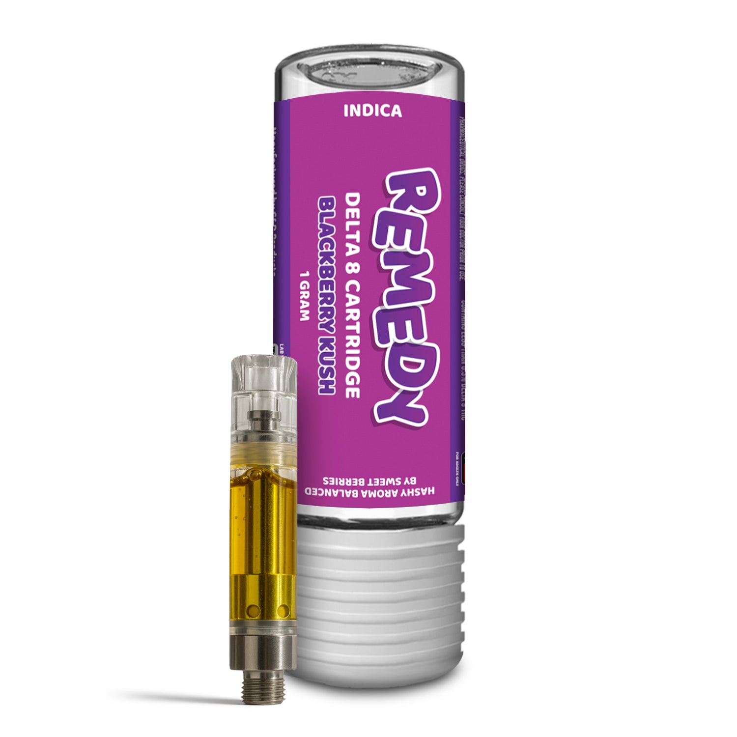 Blackberry Kush Delta 8 1g Cart | Remedy Premium Hemp Blackberry Kush Delta 8 1g Cart | Remedy Premium Hemp