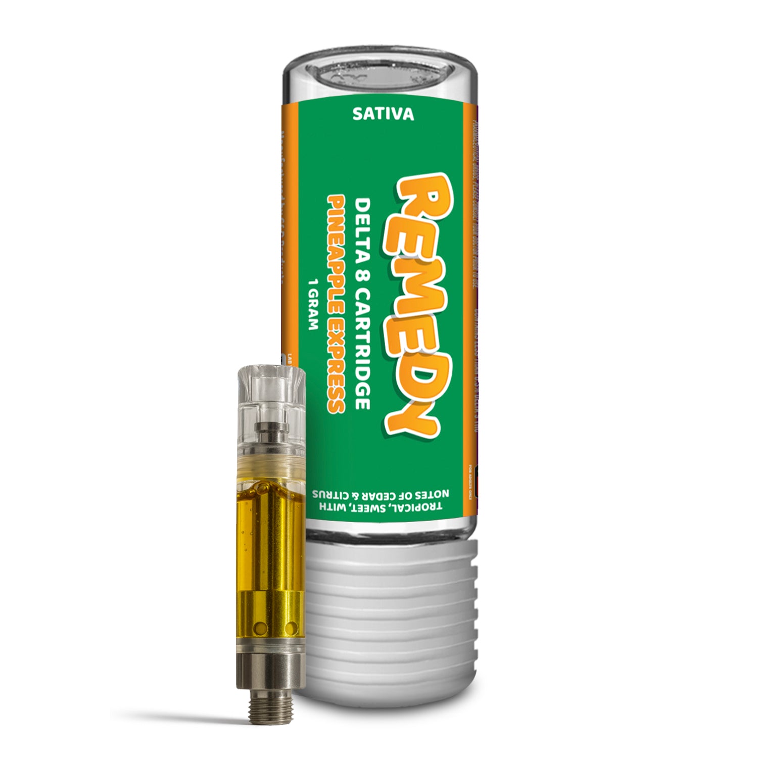 Pineapple Express Delta 8 1g Cart | Remedy Premium Hemp Pineapple Express Delta 8 1g Cart | Remedy Premium Hemp