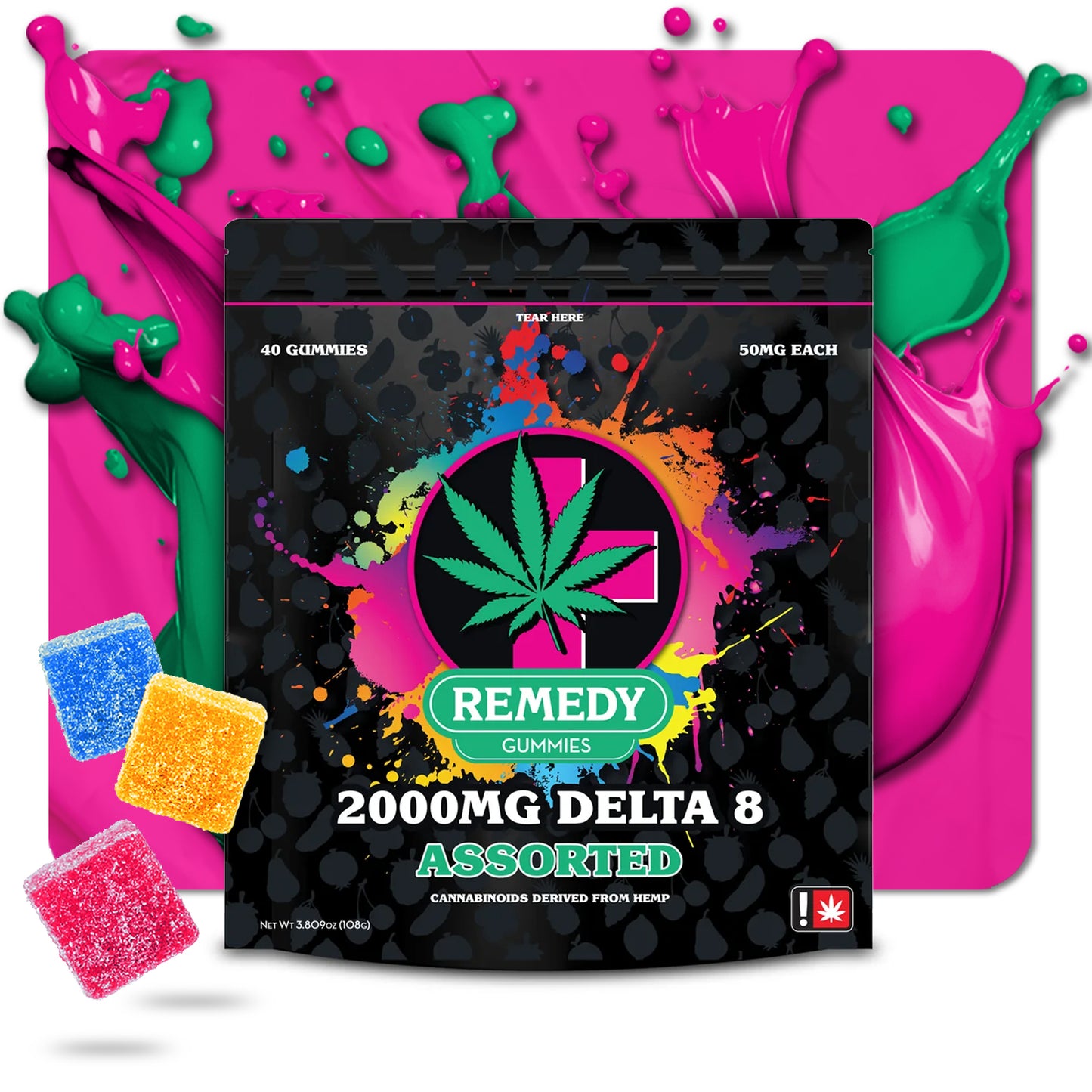Delta 8 Gummies 2000mg