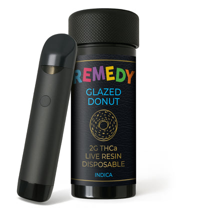 Glazed Donut THCa Live Resin 2g Disposable