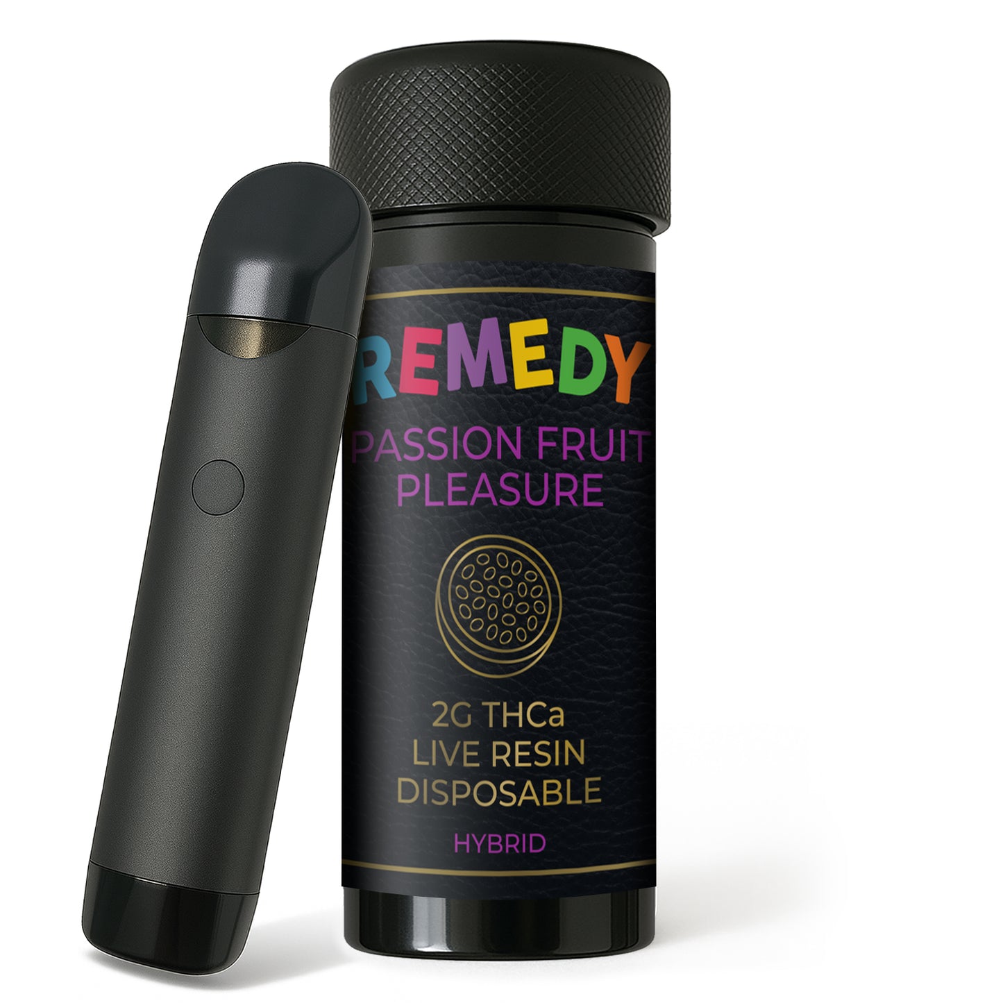 Passion Fruit Pleasure THCa Live Resin 2g Disposable