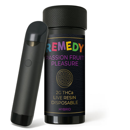 Passion Fruit Pleasure THCa Live Resin 2g Disposable