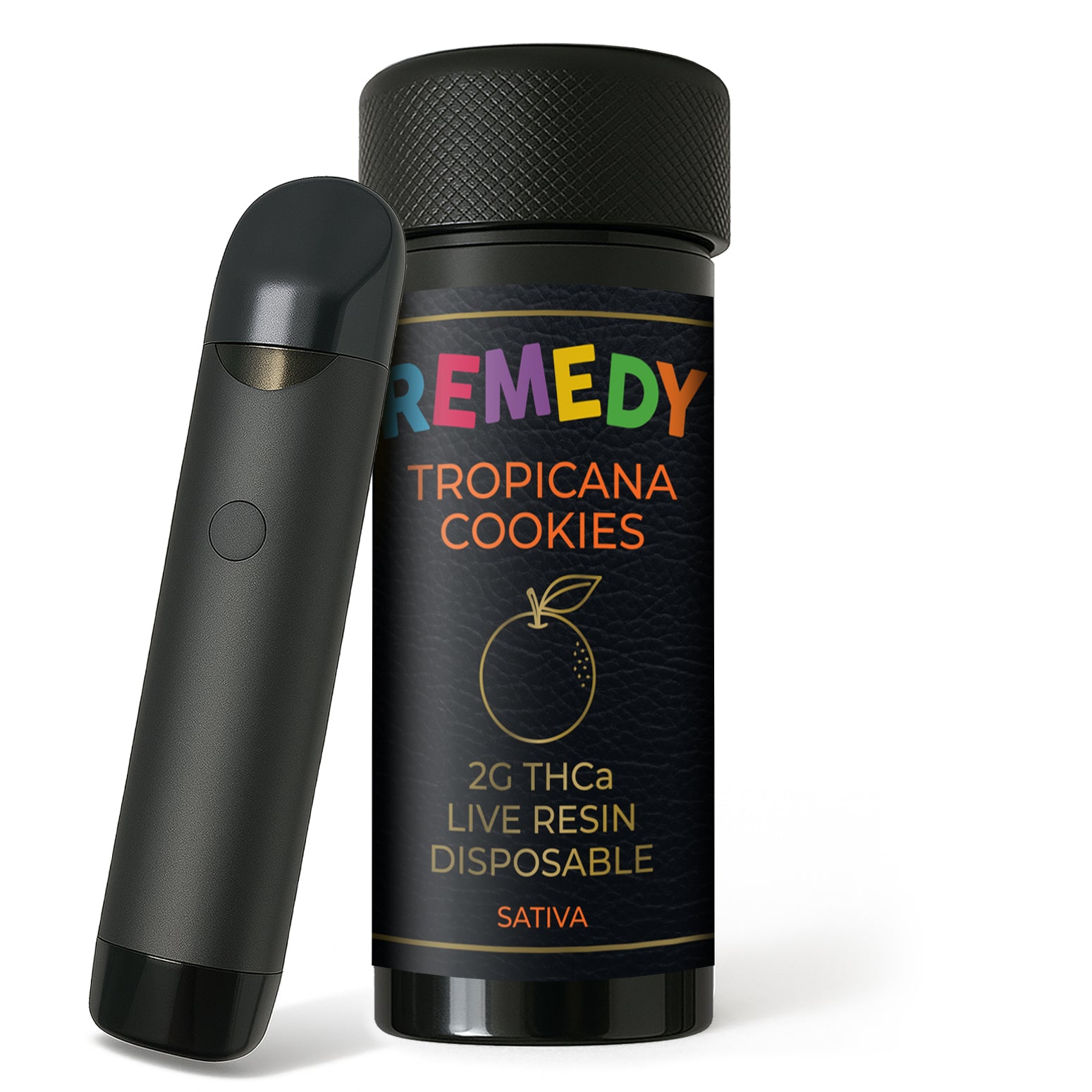 Tropicana Cookies THCa Live Resin 2g Disposable | Remedy Premium Hemp