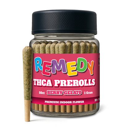 Berry Gelato THCa 1g PreRolls 50-Pack