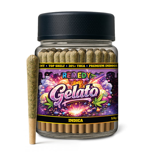 Gelato THCa 1.5g PreRolls 50-Pack
