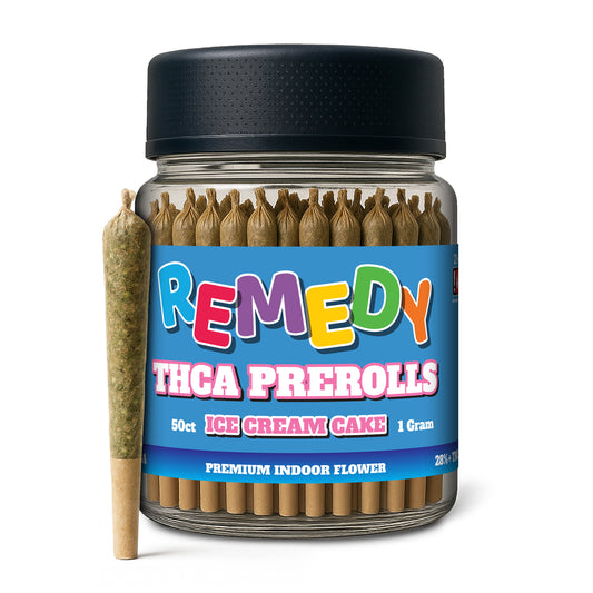 THC-A Pre-Rolls Joints 50 Pack - Ice Cream Cake