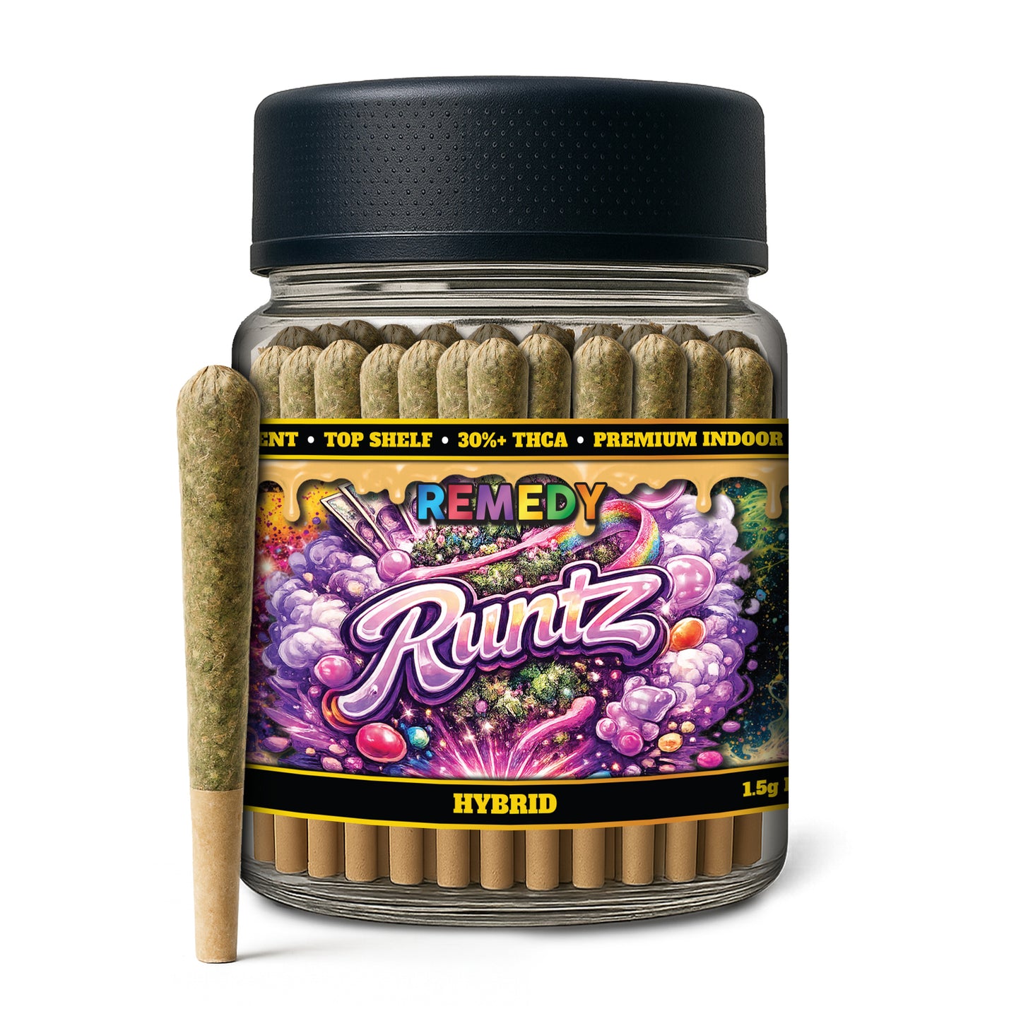 Runtz THCa 1.5g PreRolls 50-Pack