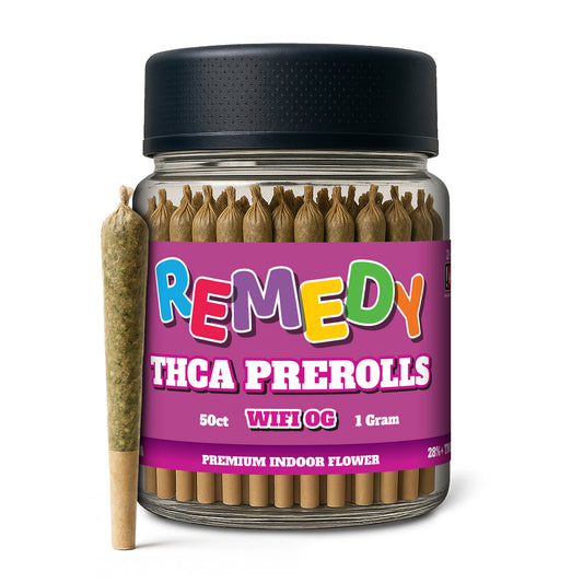 THC-A Pre-Rolls Joints 50 Pack - Wifi OG