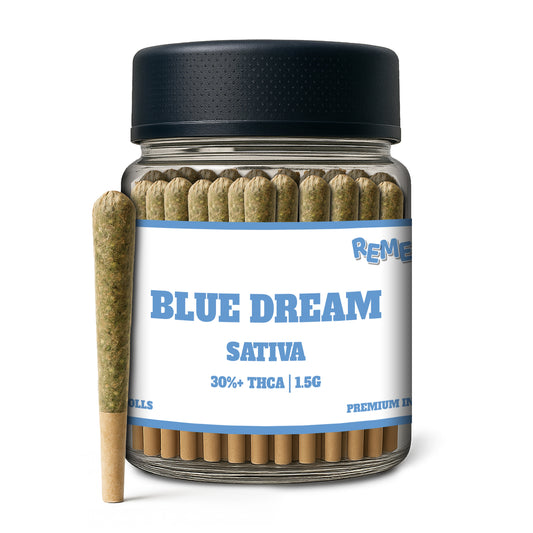 Blue Dream THCa 1.5g PreRolls 50-Pack