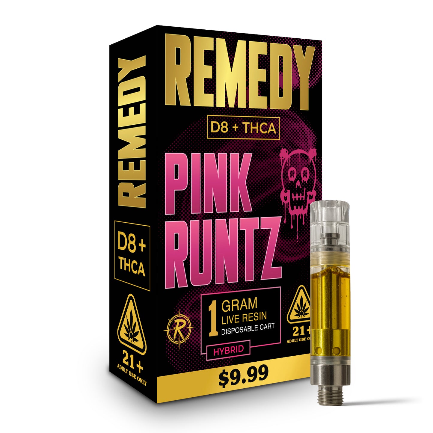 Pink Runtz THCa + D8 1g Cart