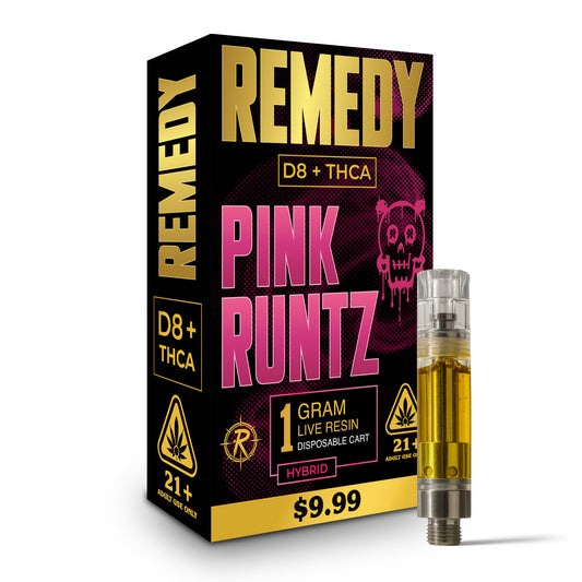 Pink Runtz THCa + D8 1g Cart