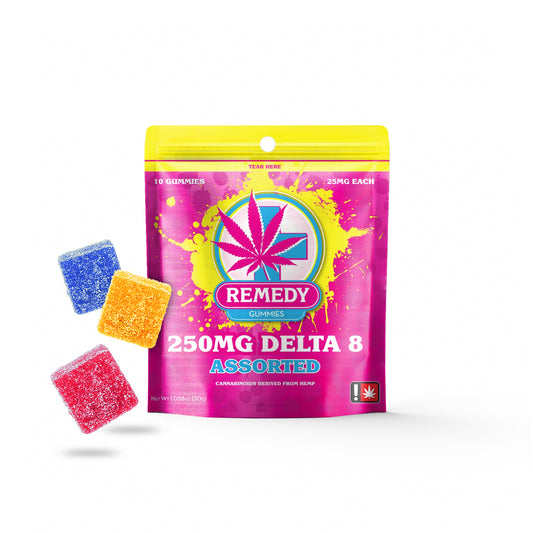 Delta 8 THC Gummies Assorted 250mg