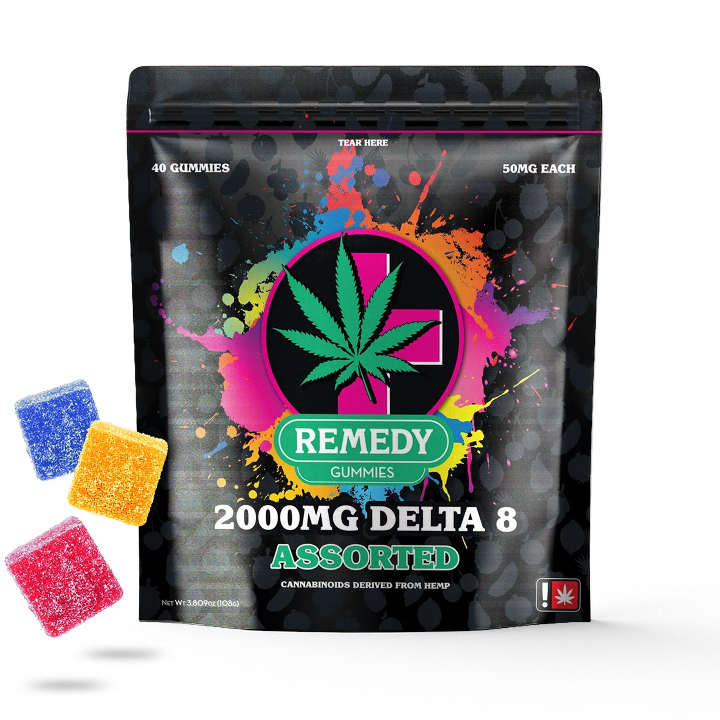 Delta 8 2000mg & Delta 9 200mg Gummy Bundle 50% OFF