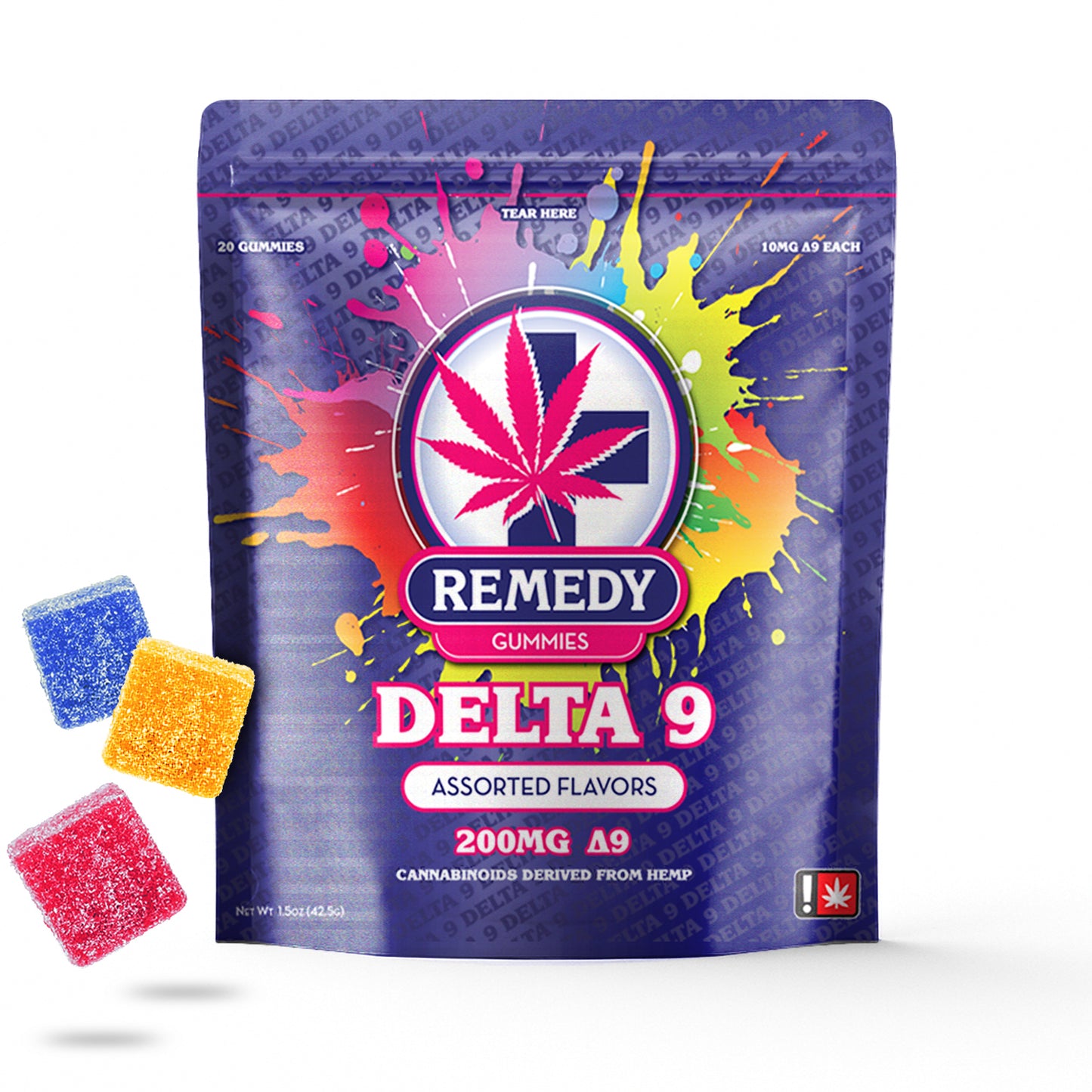 Assorted Delta 9 200mg Gummies