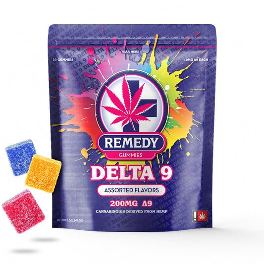 Delta 9 THC Gummies Assorted 200mg