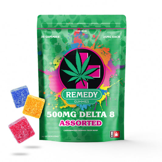 High Potency Delta 8 Gummies 500mg