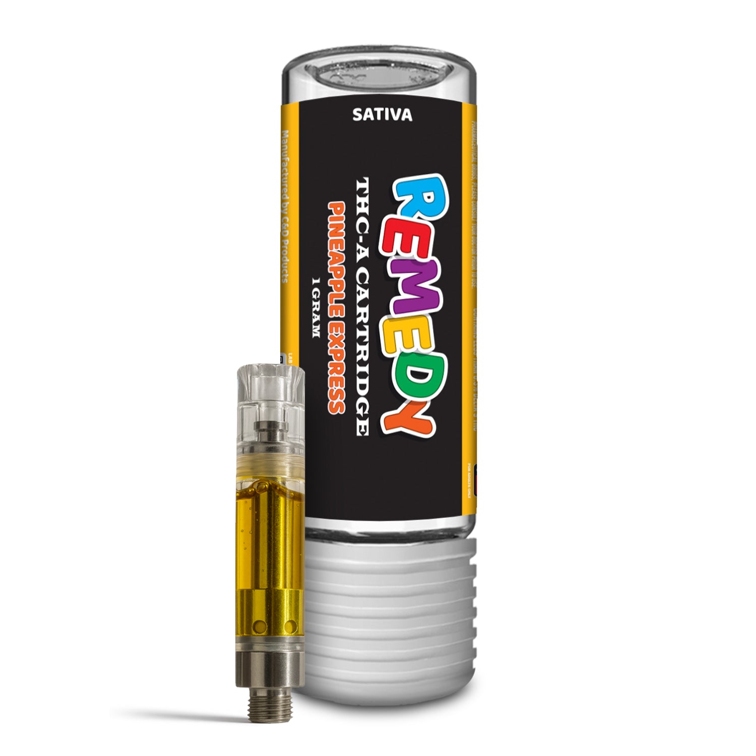 Pineapple Express THCa 1g Cart – Remedy Premium Hemp