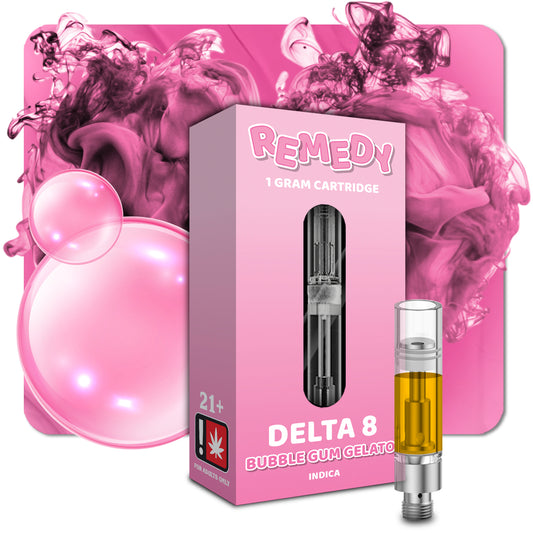 Delta 8 THCA Carts Bubble Gum Gelato