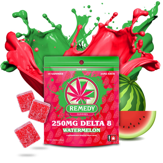 Delta 8 THC Watermelon Gummies 250mg