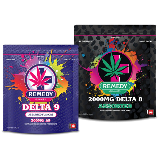 Delta 8 2000mg & Delta 9 200mg Gummy Bundle 50% OFF