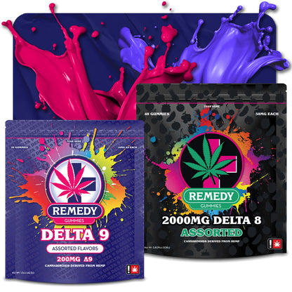Delta 8 2000mg & Delta 9 200mg Gummy Bundle 50% OFF