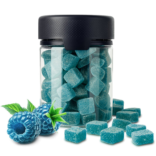 Delta 8 THC Blue Razz Gummies 3,000mg/120ct