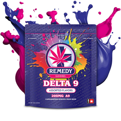 Delta 9 THC Gummies Assorted 200mg
