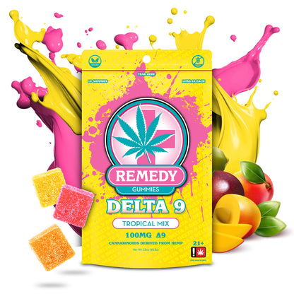 Delta 9 THC Tropical Gummies 100mg