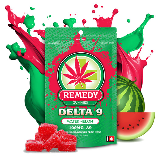 Delta 9 THC Watermelon Gummies 100mg