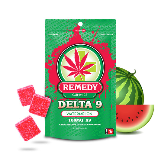 Delta 9 THC Watermelon Gummies 100mg