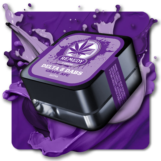 Delta 8 Dabs Grape Ape - 3 Grams
