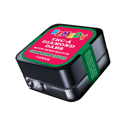 THC-A Diamond Dabs with Terp Sauce Strawberry Cough - 1 Gram