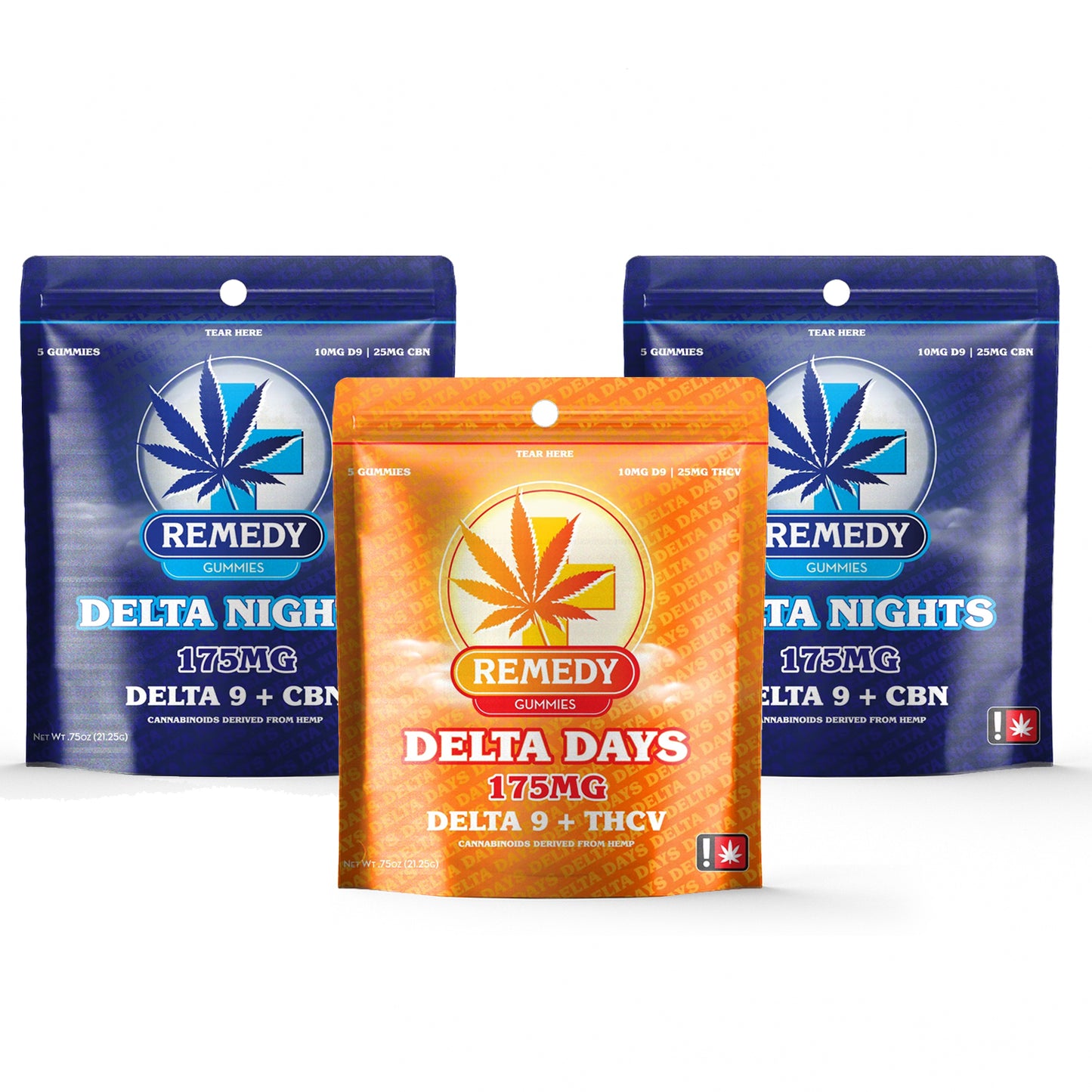 Delta Days & Nights Gummy Bundle Buy 2 Nights Get 1 Day FREE