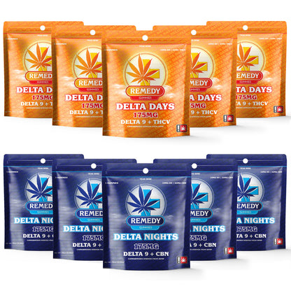 Delta Days & Nights Gummy Bundle Buy 5 Get 5 FREE