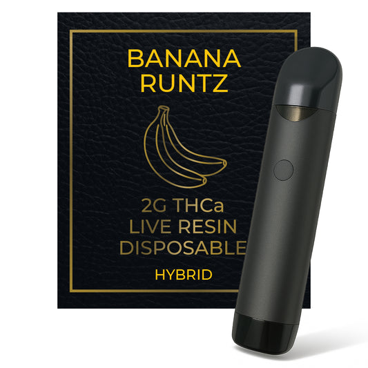 Banana Runtz THCa Live Resin 2g Disposable
