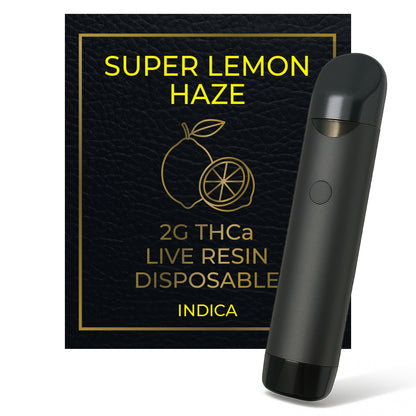 Super Lemon Haze THCa Live Resin 2g Disposable