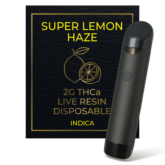 Super Lemon Haze THCa Live Resin 2g Disposable