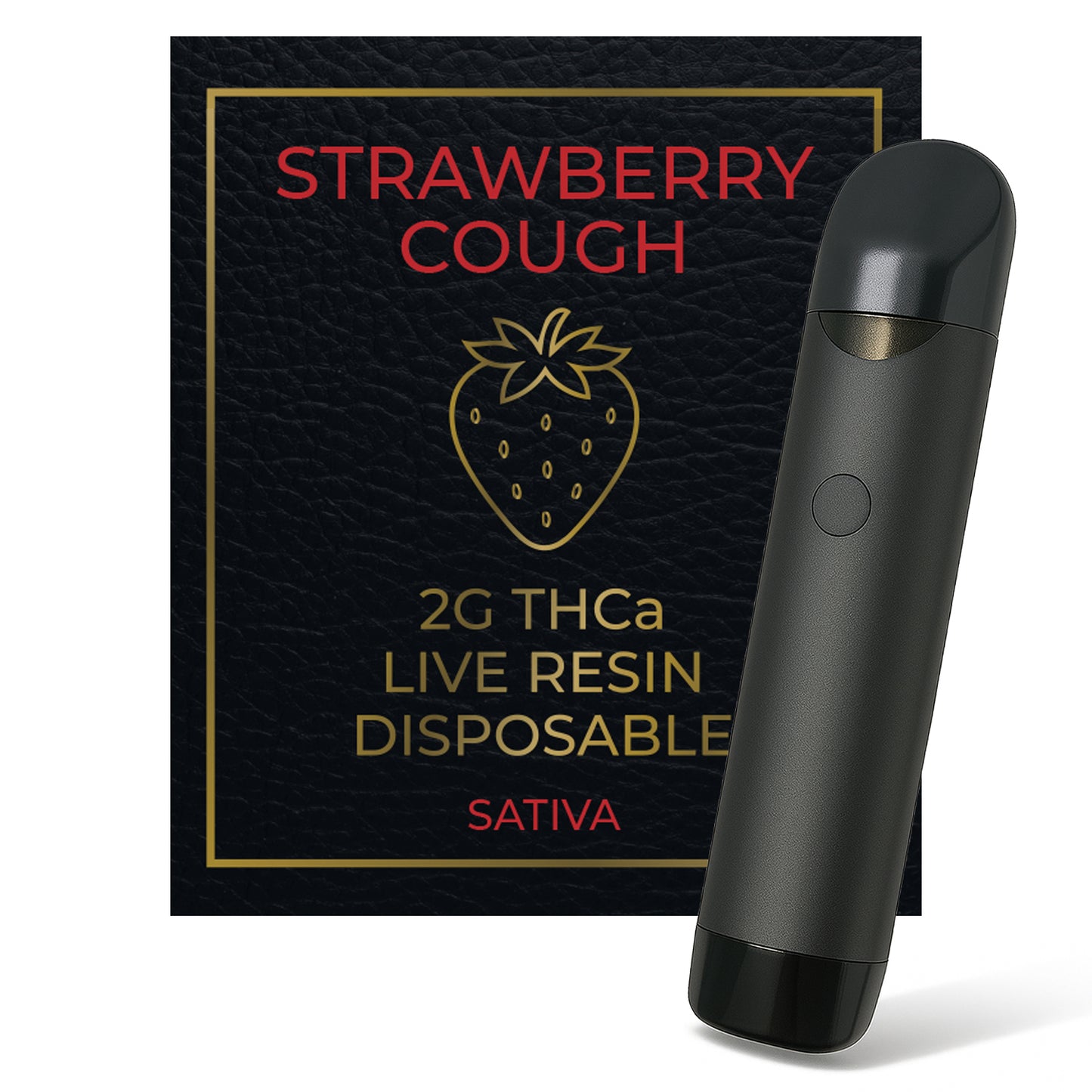 Strawberry Cough THCa Live Resin 2g Disposable