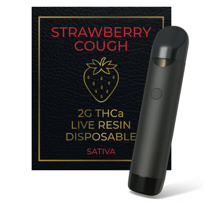 Strawberry Cough THCa Live Resin 2g Disposable