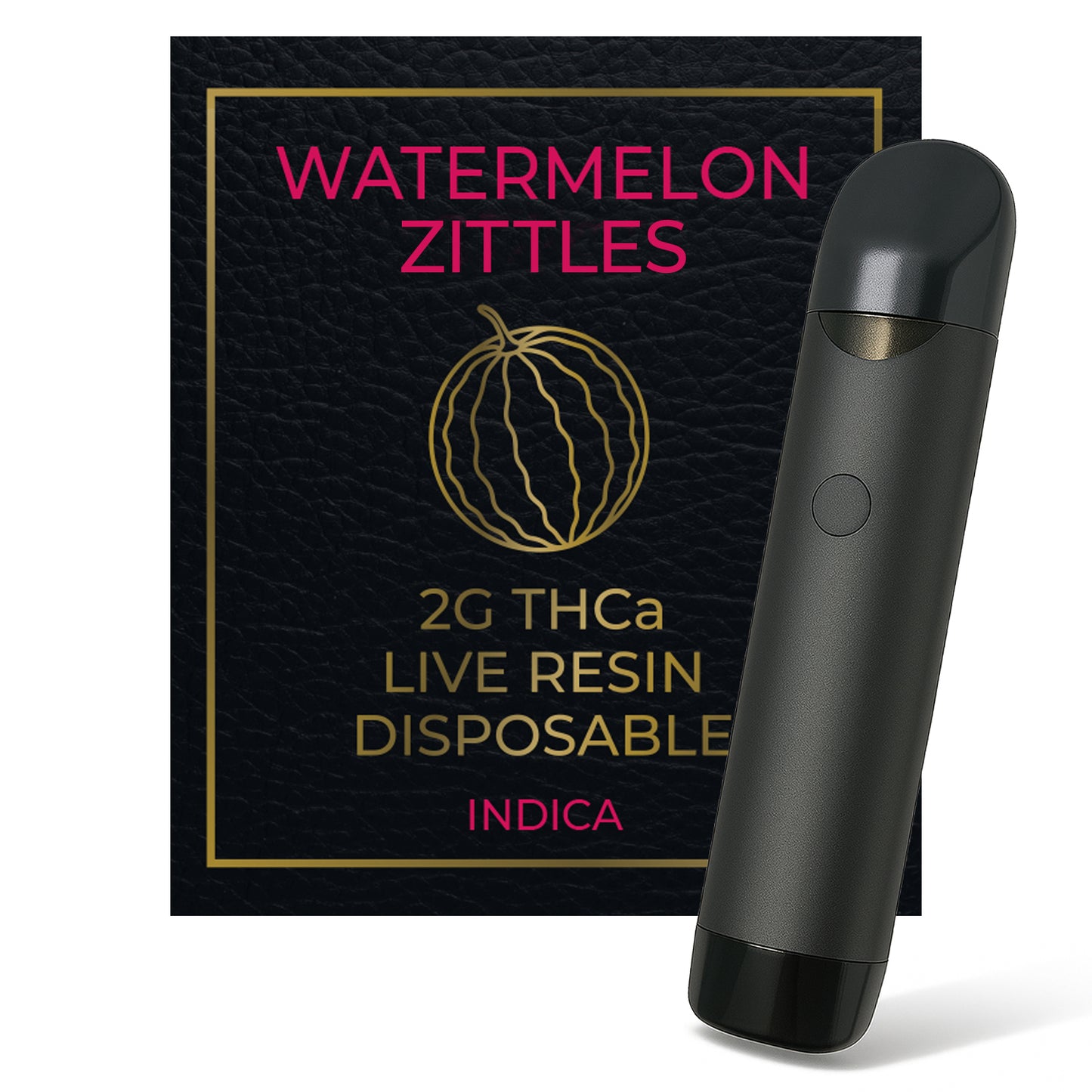 Watermelon Zittles THCa Live Resin 2g Disposable | Remedy Premium Hemp Watermelon Zittles THCa Live Resin 2g Disposable | Remedy Premium Hemp