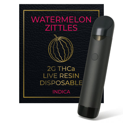Watermelon Zittles THCa Live Resin 2g Disposable
