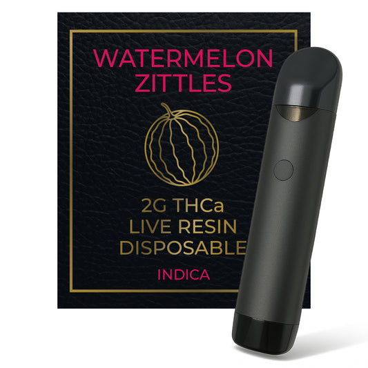Watermelon Zittles THCa Live Resin 2g Disposable