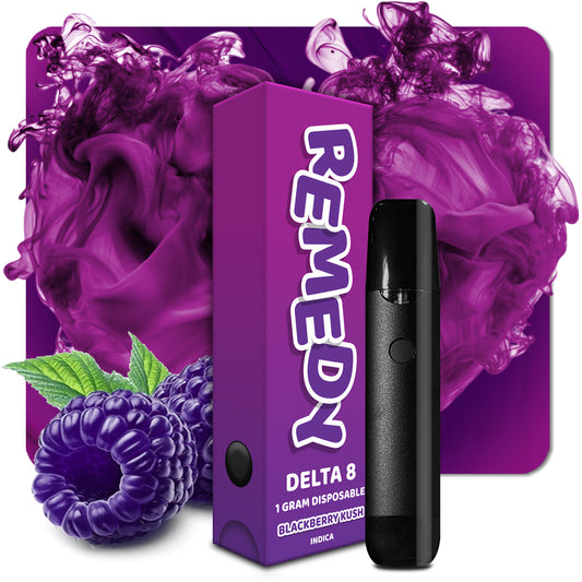 Delta 8 THC Disposable Blackberry Kush
