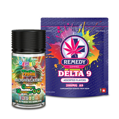 Buy Delta 9 200mg Gummies Get Oompa Loompa THCA Dog Walkers For $10.00