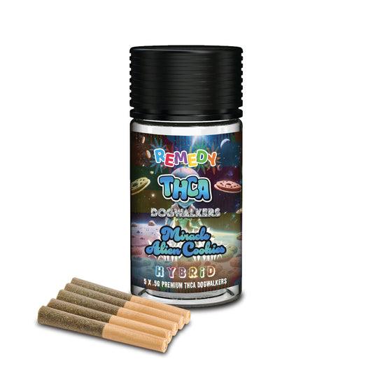 Miracle Alien Cookies THCa .5g DogWalker PreRolls 5-Pack