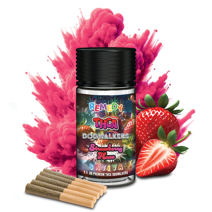 THC-A Dog Walker Pre-Rolls 5 Pack - Strawberry Haze