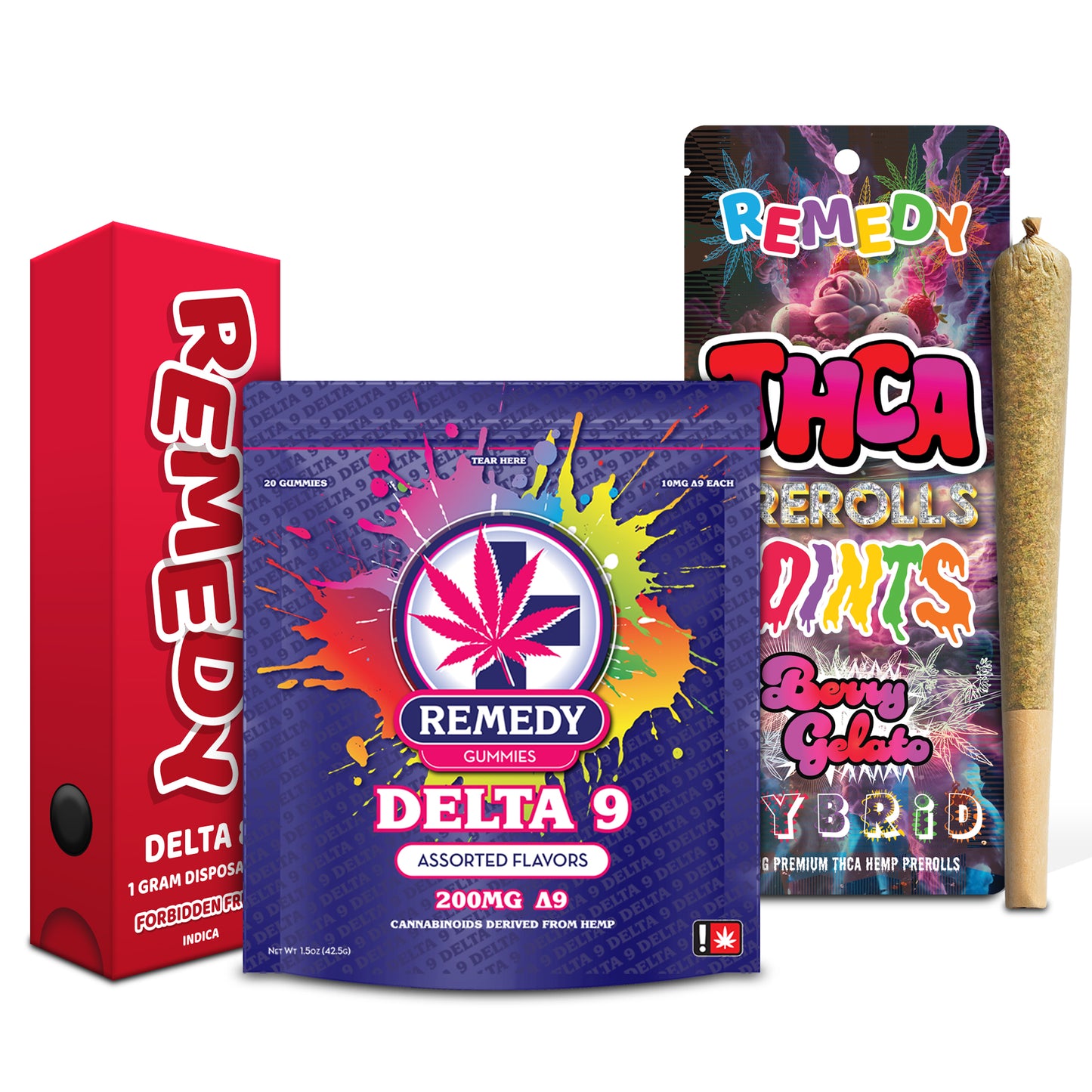 Firecracker Bundle - FREE Delta 9 Gummies